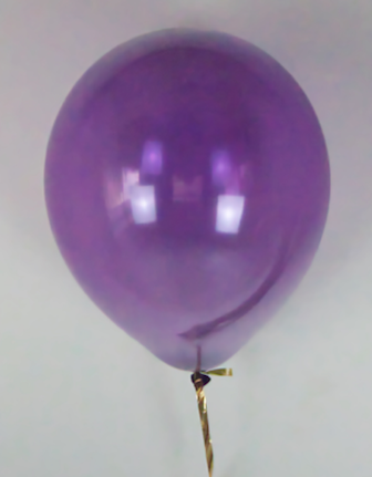 Lot de 10 ballons simples unis PURPLE